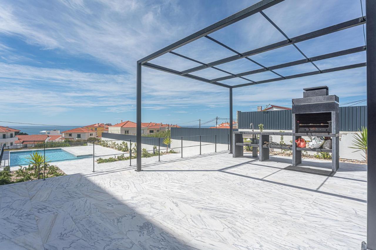 Apartamento T3 mar Azul Appartamento Nazaré Esterno foto