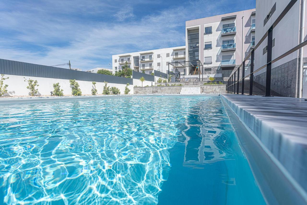 Apartamento T3 mar Azul Appartamento Nazaré Esterno foto